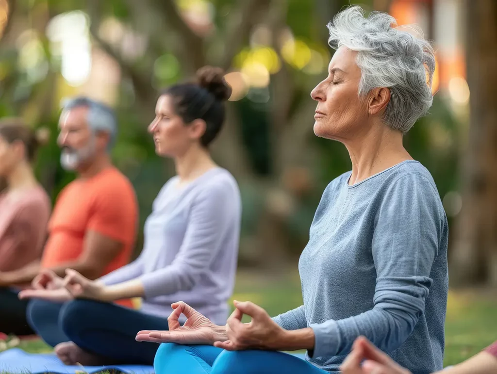 Yoga Class at 55+ Community in Rutland